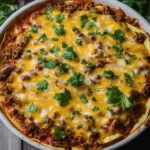 Taco Casserole With Tortillas