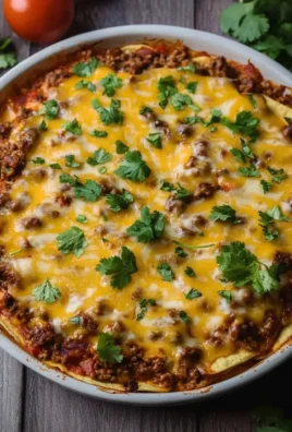 Taco Casserole With Tortillas