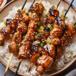 Teriyaki Chicken Skewers