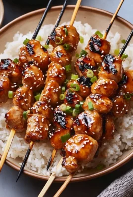 Teriyaki Chicken Skewers