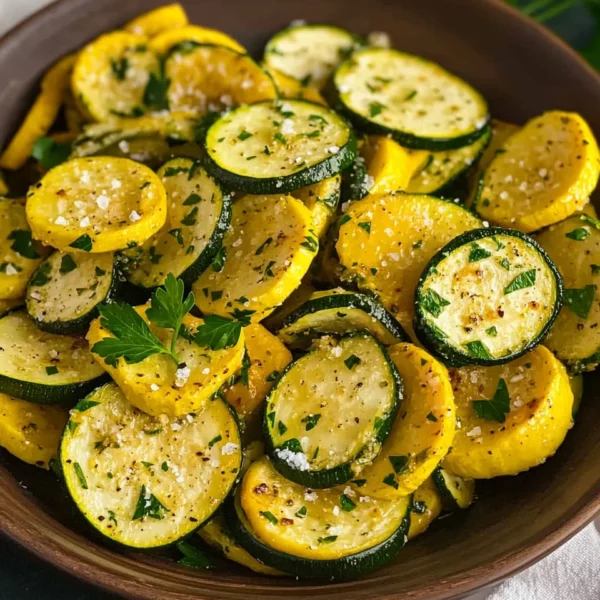 Air Fryer Squash and Zucchini