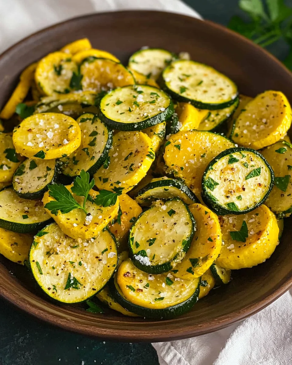 Air Fryer Squash and Zucchini