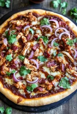BBQ Chicken Bacon Pizza
