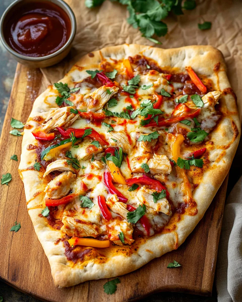 BBQ Chicken Flatbread