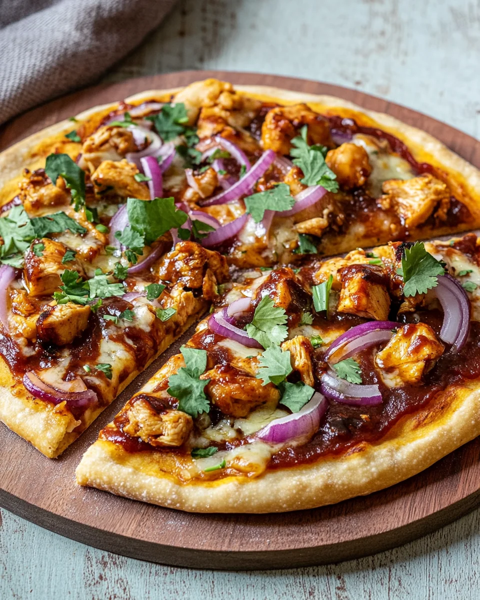 BBQ Chicken Pizza
