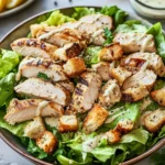 Best Chicken Caesar Salad with Homemade Croutons
