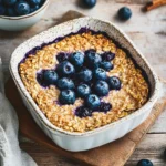 Blueberry Baked Oatmeal