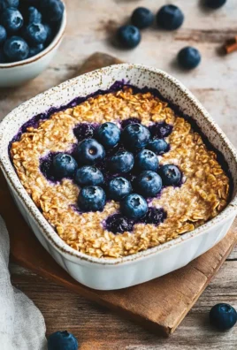 Blueberry Baked Oatmeal