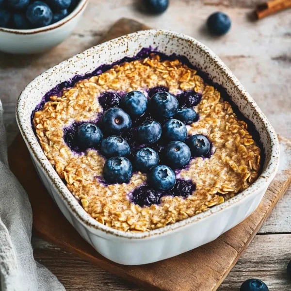 Blueberry Baked Oatmeal