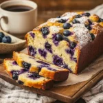 Blueberry Cream Cheese Bread