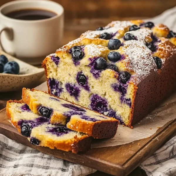 Blueberry Cream Cheese Bread