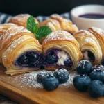 Blueberry Cream Cheese Puff Pastry