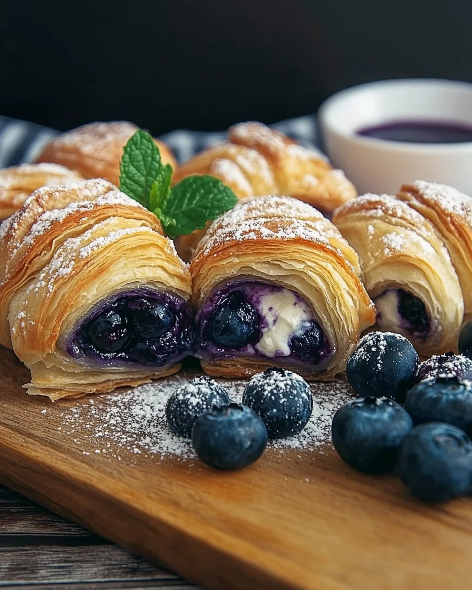 Blueberry Cream Cheese Puff Pastry 24 Blueberry Cream Cheese Puff Pastry
