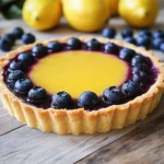 Blueberry&ndash;Lemon Curd Tart