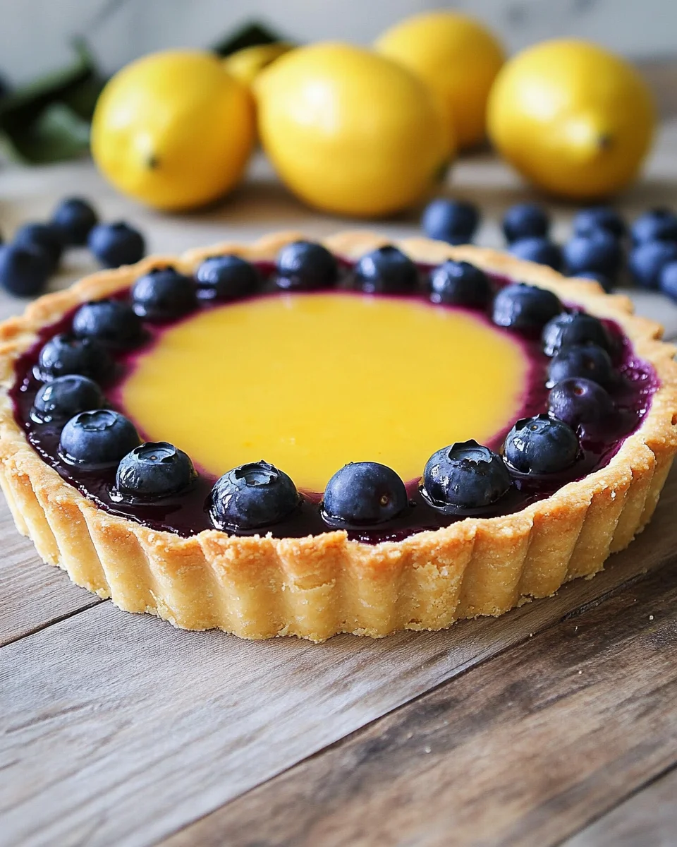 Blueberry–Lemon Curd Tart 27 Blueberry–Lemon Curd Tart