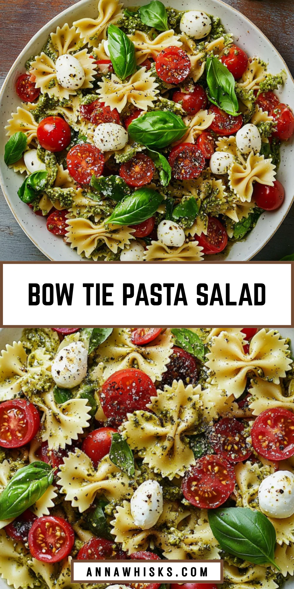 Bow Tie Pasta Salad 19 Pinterest Hidden Image