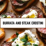 Burrata and Steak Crostini 18 Pinterest Hidden Image