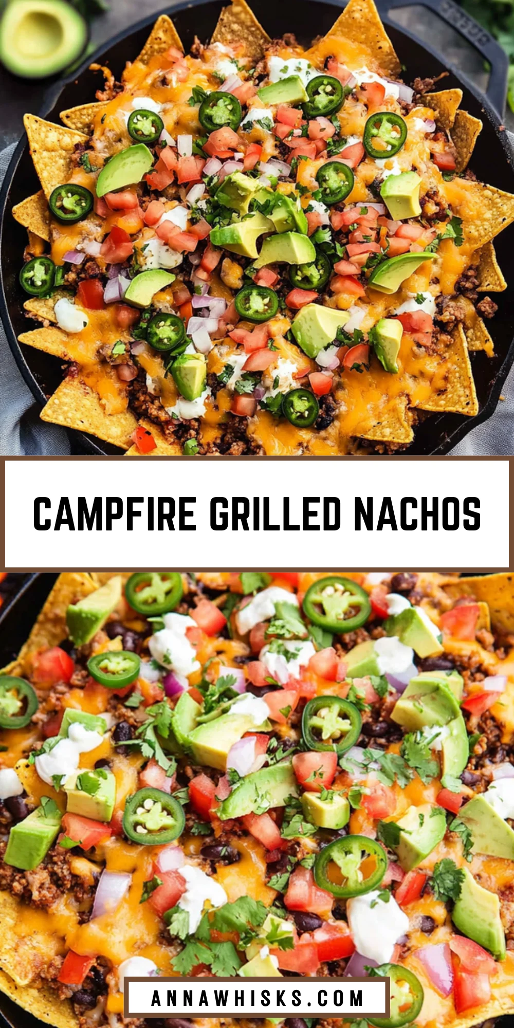 Campfire Grilled Nachos 20 Pinterest Hidden Image