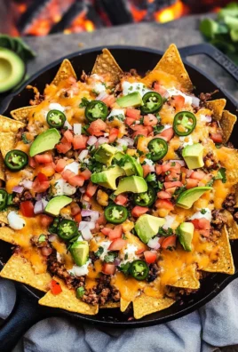Campfire Grilled Nachos