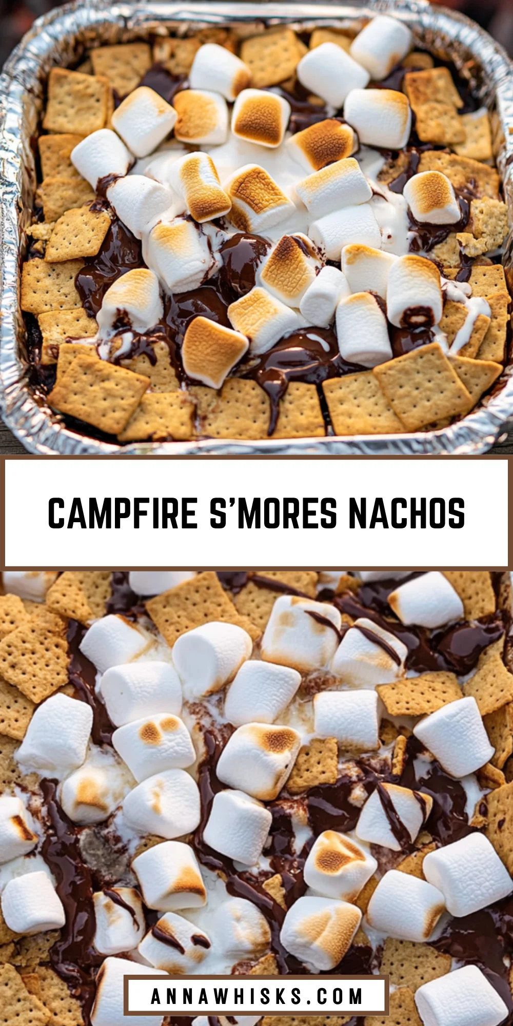 Campfire S’mores Nachos 15 Pinterest Hidden Image