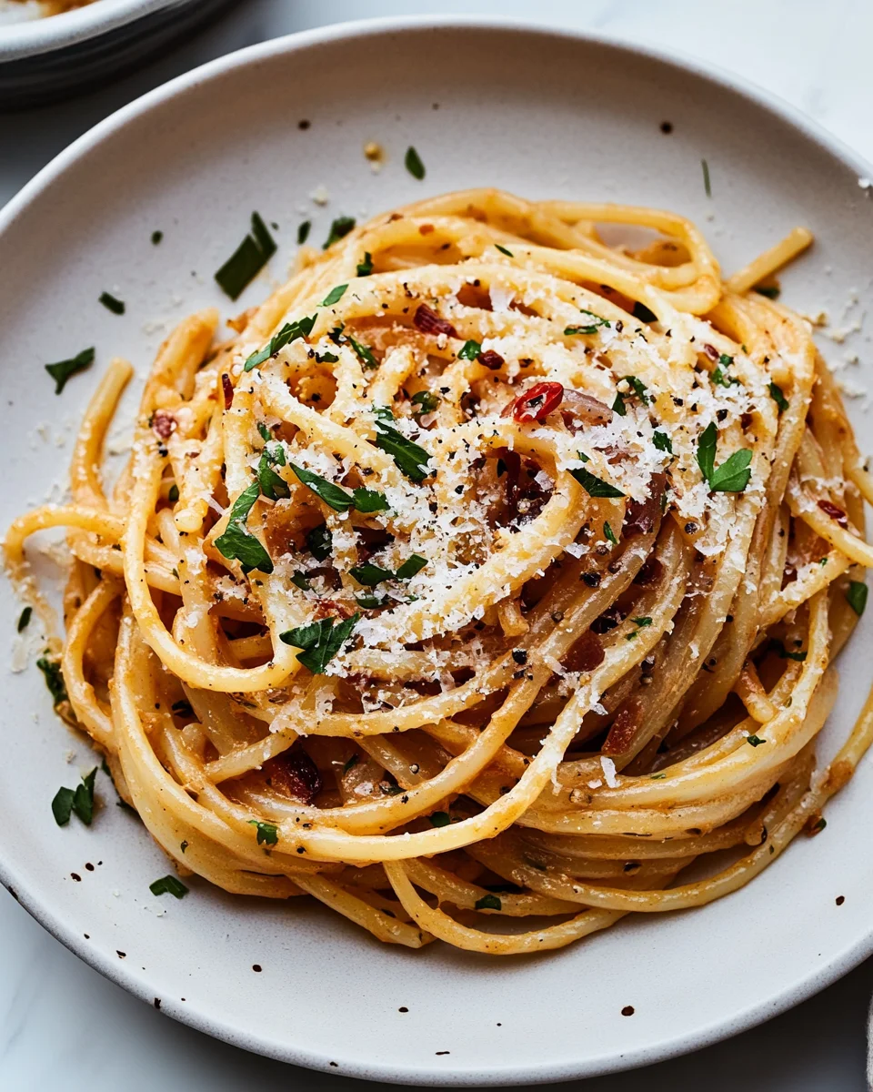 Caramelized Onion Pasta with Chili Oil: A Sweet and Spicy Flavor Bomb