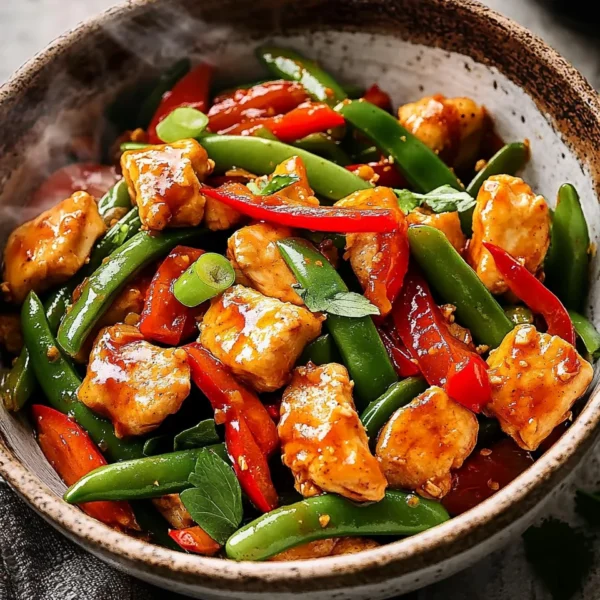 Chicken and Green Bean Stir Fry