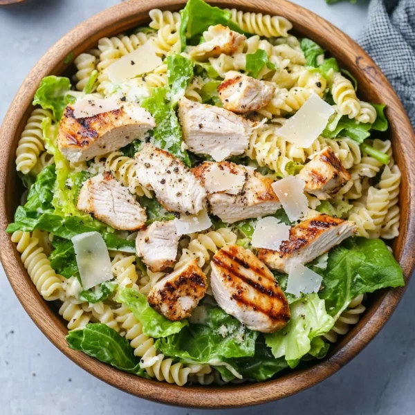 Chicken Caesar Pasta Salad