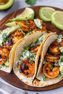 Cilantro Lime Shrimp Tacos with Creamy Slaw