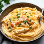 Crock Pot Cheesy Chicken Spaghetti Recipe