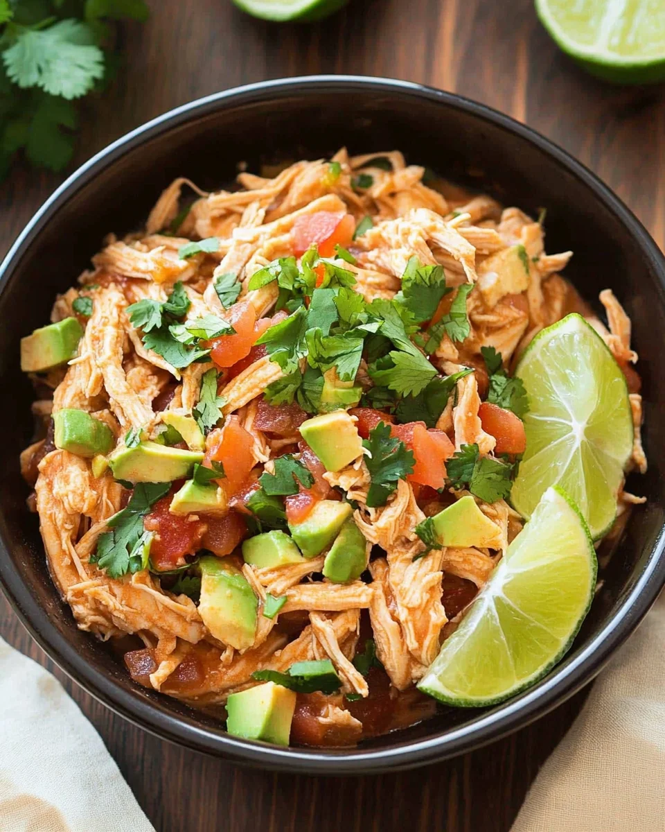 Crock Pot Fiesta Chicken