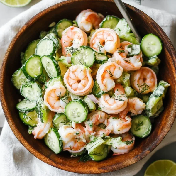 Cucumber Shrimp Salad