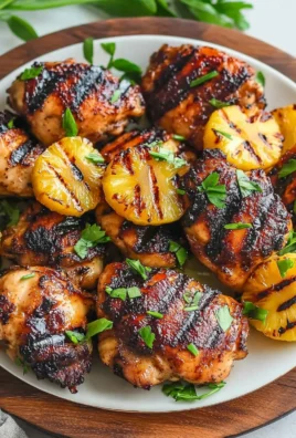 Easy Homemade Grilled Pineapple Chicken