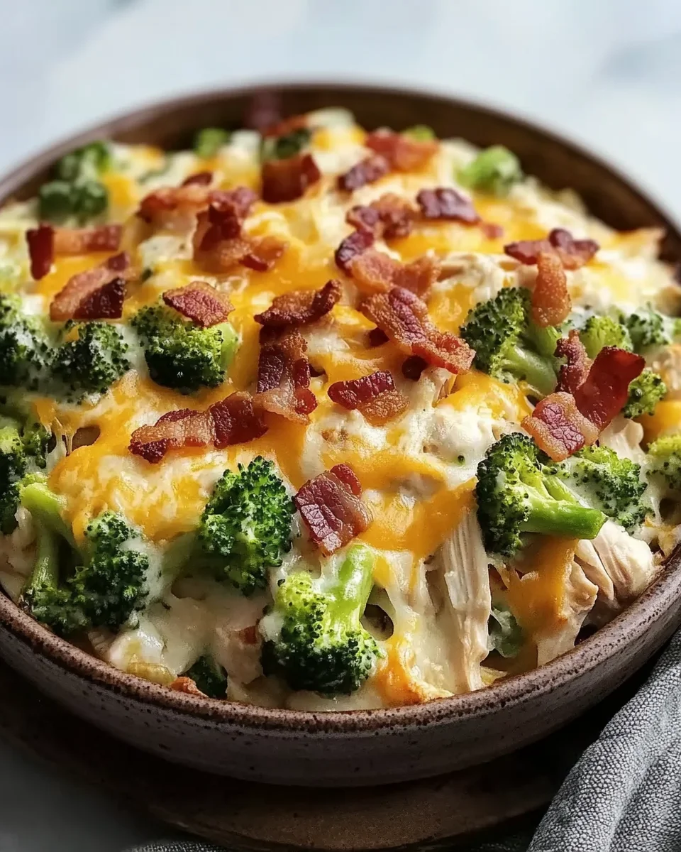 Easy Low Carb Chicken Casserole