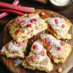 Easy Rhubarb Scones