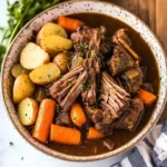 Easy Slow Cooker Pot Roast Recipe With Vegetables