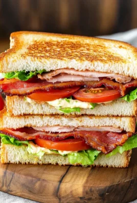 Easy Turkey Club Sandwich