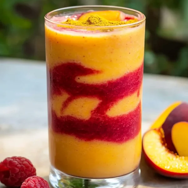 Golden Peach Sunrise Smoothie