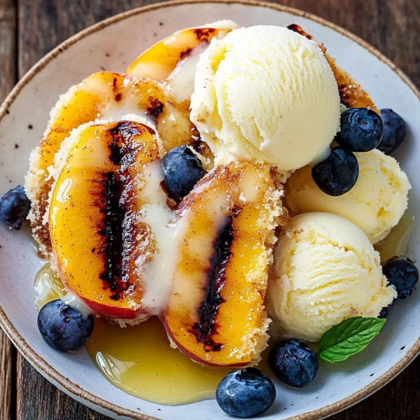 Grilled Peaches