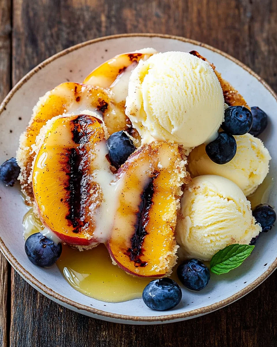 Grilled Peaches