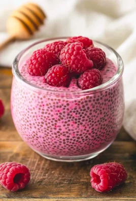 Healthy Raspberry Chia Pudding Recipe