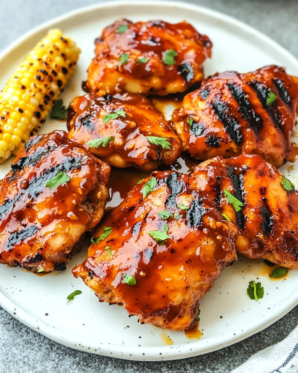 Honey Chipotle BBQ Chicken