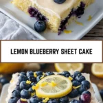 Lemon Blueberry Sheet Cake 21 Pinterest Hidden Image