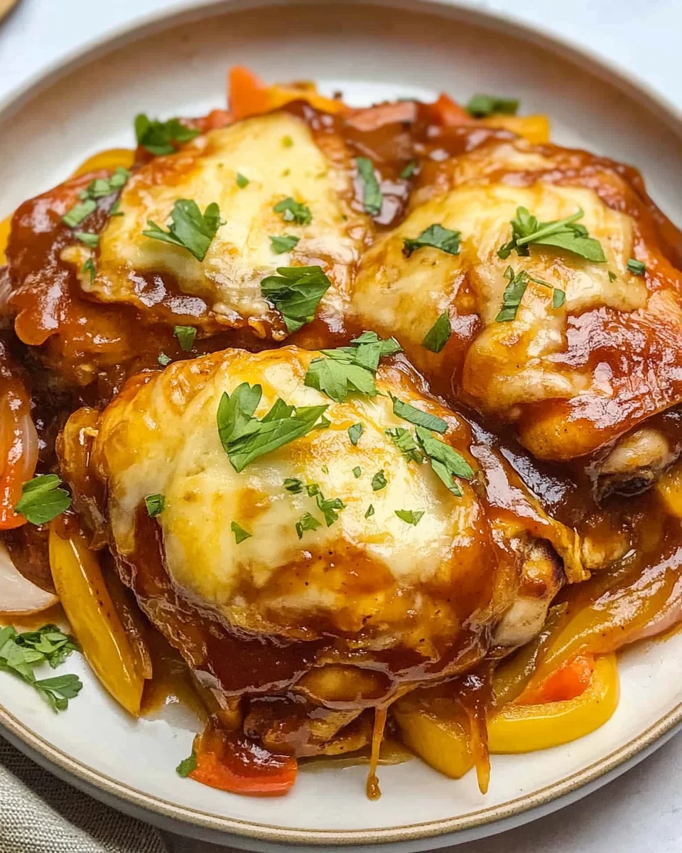 Low Carb BBQ Chicken Thighs