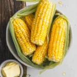 Microwave Corn on the Cob in Husk