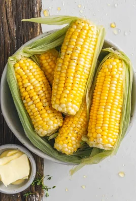 Microwave Corn on the Cob in Husk