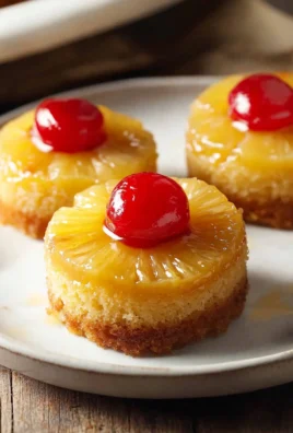 Mini Pineapple Upside Down Cakes 22 Mini Pineapple Upside Down Cakes