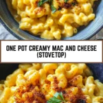One Pot Creamy Mac and Cheese (Stovetop) 22 Pinterest Hidden Image