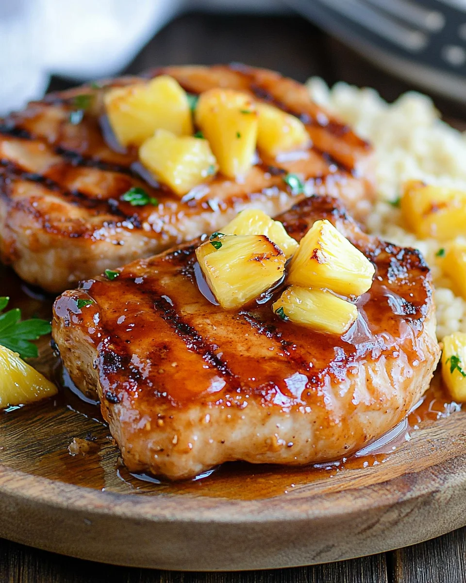 Pineapple Pork Chops Recipe