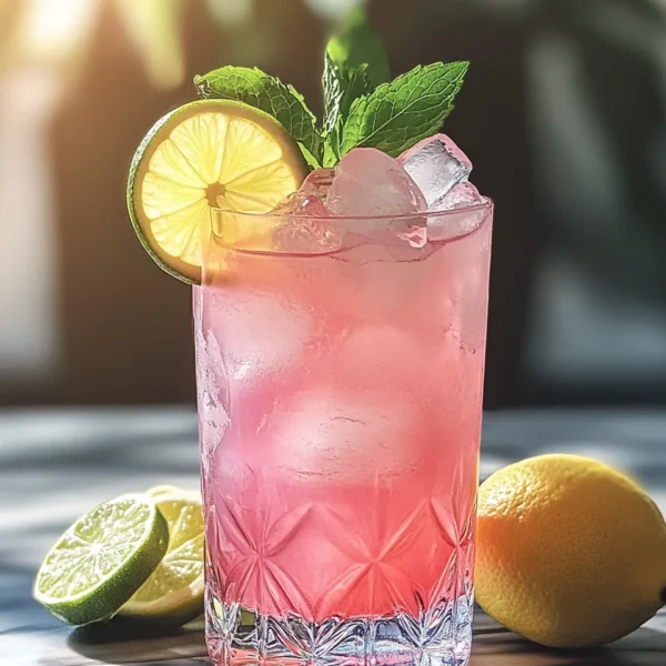 Pink Lemonade Cocktail