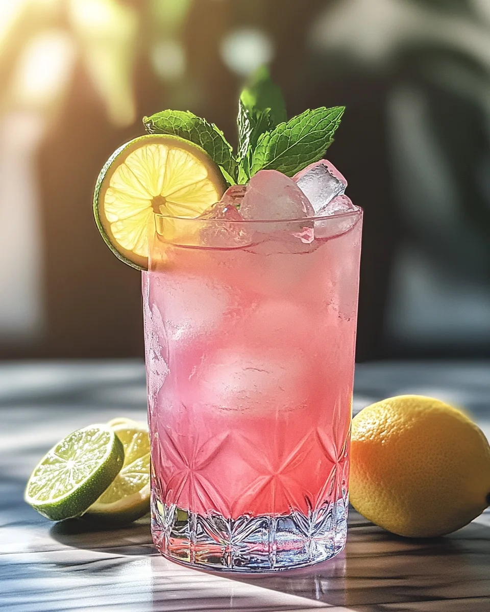 Pink Lemonade Cocktail